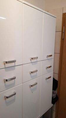 Einbauschrank im Bad