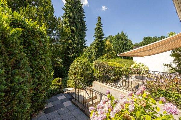 Zugang Garten aus Einlieger