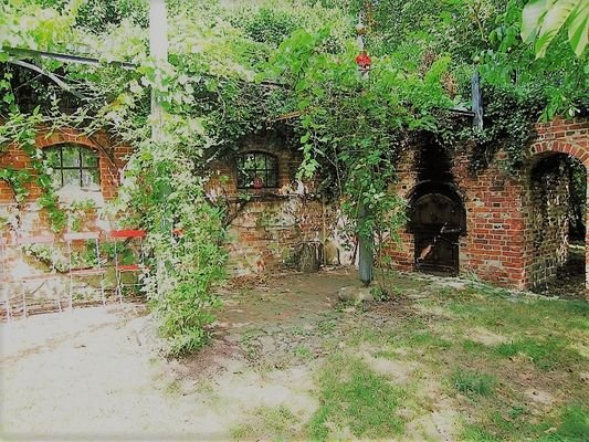Sitzecke im Schlosspark