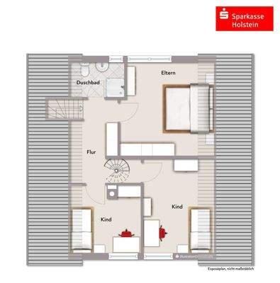 Grundriss Dachgeschoss