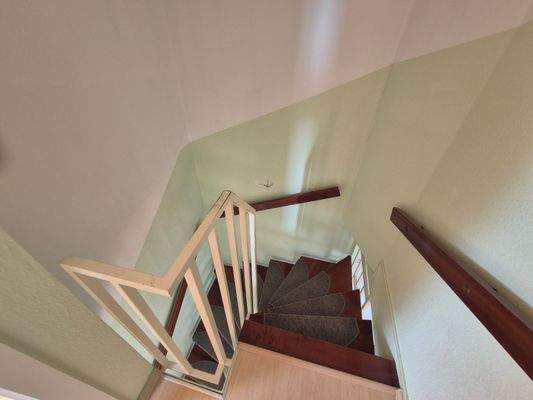 Treppe zu den oberen Zimmern