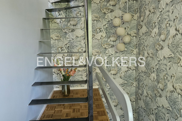 Aufgang zum Dachgeschoss