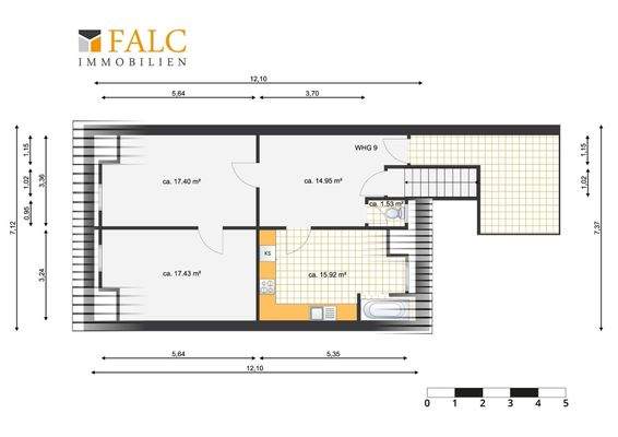 Wohnung Dachgeschoss