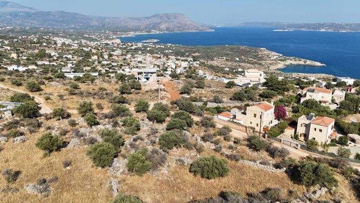 Kreta, Kokkino Chorio: Erstklassiges Grundstück mit Meerblick im Apokoronas zu verkaufen