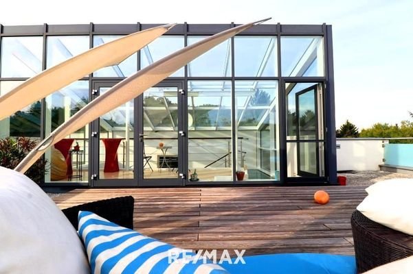 Ebene 05 Dachterrasse mit Wintergarten