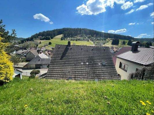 Aussicht auf die idyllische Umgebung