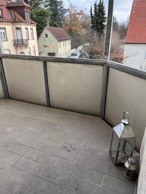 Großzügiger Balkon 