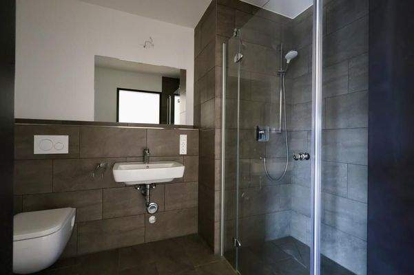 Badezimmer mit Lüftungsanlage