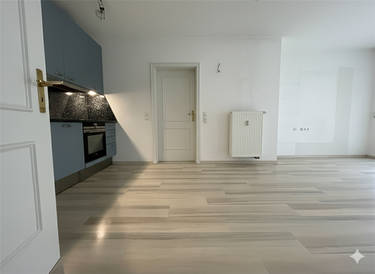 Wohn- Esszimmer Blick Richtung Su¨den