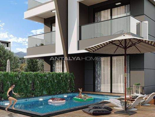 Elegant Villas with Private Pool and Garden in Muratpasa Antalya