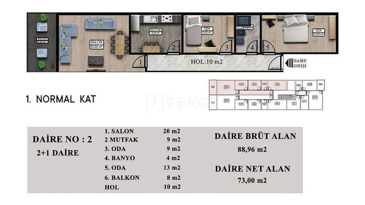 Off-Plan Apartments on Advantageous Location in Yalova