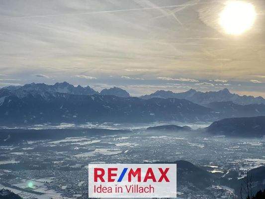 Ausblick von der Kanzelhöhe