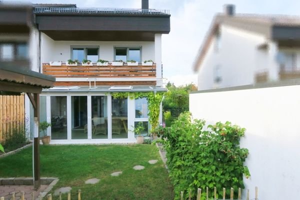 Haus mit Photovoltaik