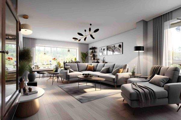 Gestaltungsbeispiel Wohnbereich