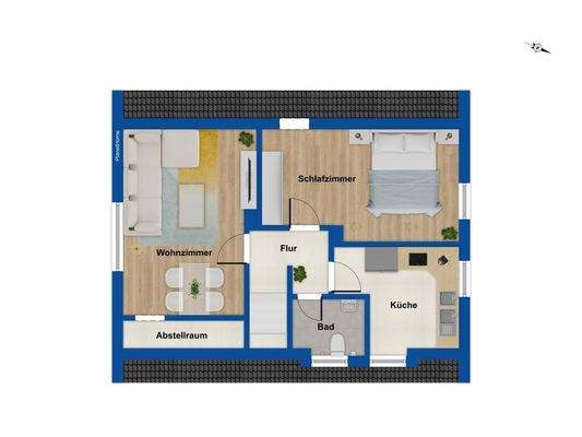 Grundriss Obergeschoss