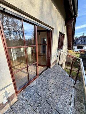 Balkon im Obergeschoss