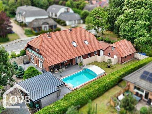 Drohnenaufnahme hinten