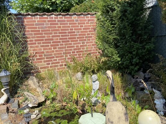 Garten mit kl. Teich