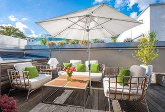 Geschütztes Outdoor-Refugium