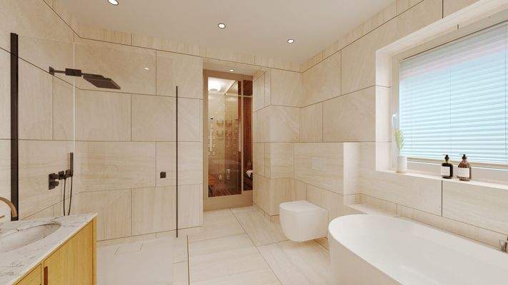 Visualisierung - Vollbad im UG