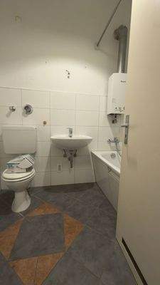 Badezimmer mit Toilette