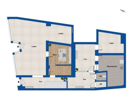 Grundriss Erdgeschoss