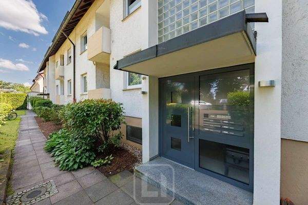 Moderner Hauseingang