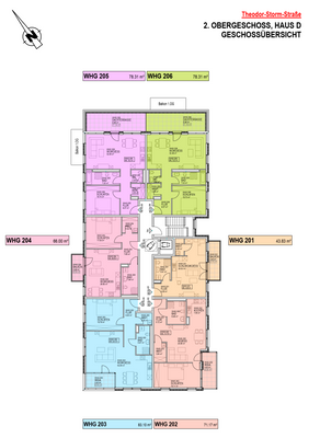 2. Obergeschoss Haus D