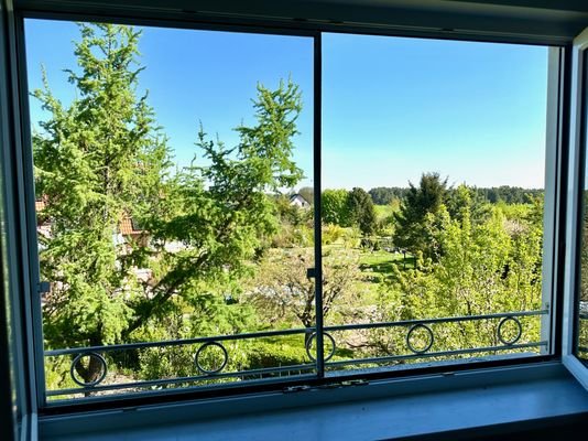 Blick Schlafzimmer