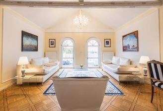 Blick in das Wohnzimmer