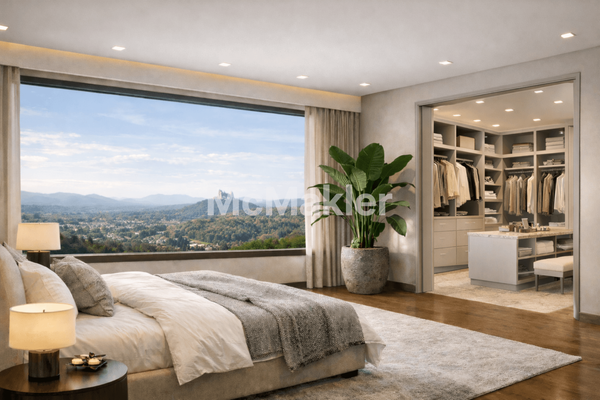 Schlafzimmer mit Bad en Suite