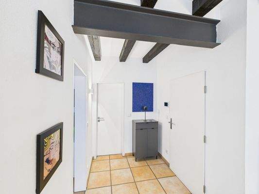 freundlicher Eingangsbereich