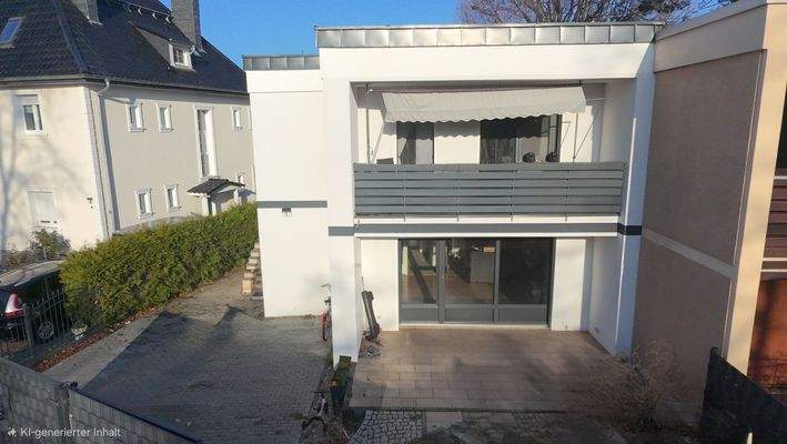 Modernes Wohnhaus mit Terrasse