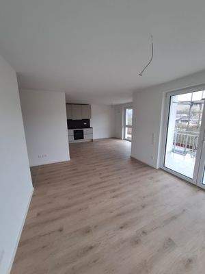 Wohnbereich und Küche