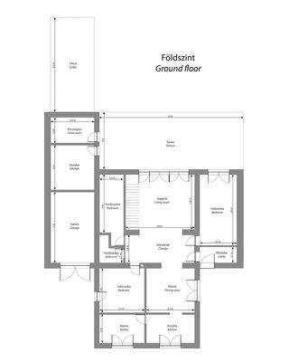 HÚvÝz Mˇricz Zsigmond u 82 alaprajz - f÷ldszint (1