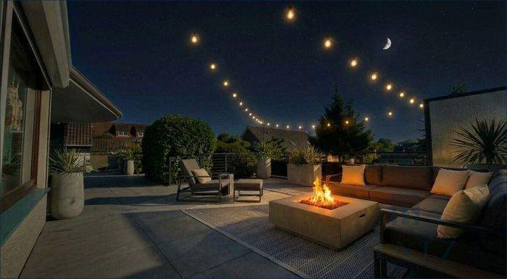 Abendstimmung visualisiert