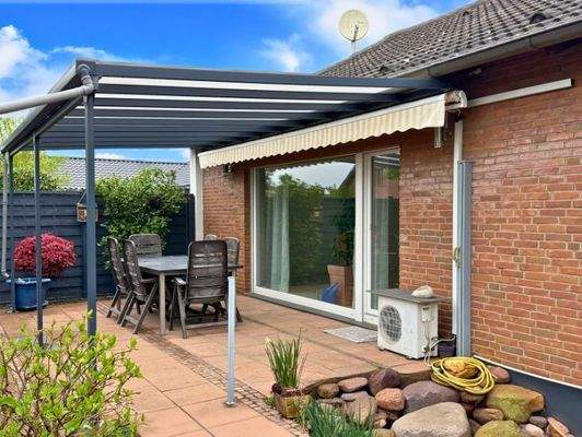 Überdachte Wohlfühloase