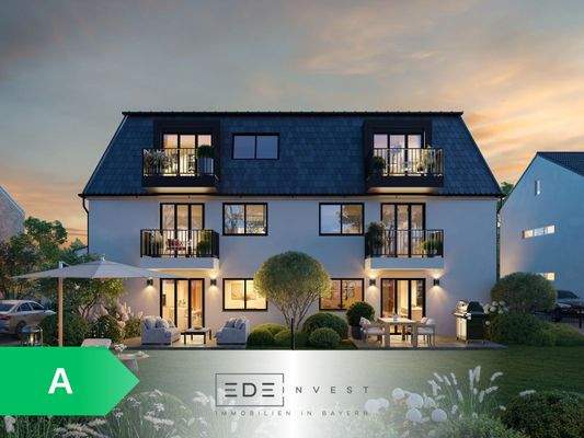 Gartenansicht am Abend_Visualisierung