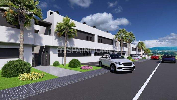 2-Bedroom Golf Flats in a Complex with Pool in Algorfa Alicante