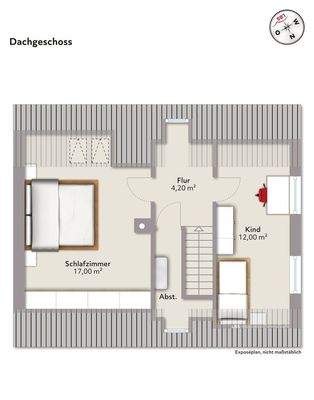 Grundriss Dachgeschoss