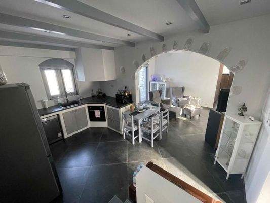 Kreta, Kamisiana: Moderne Villa mit Pool und Meerblick zu verkaufen