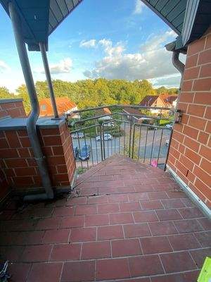 kleine Loggia vom Schlafzimmer