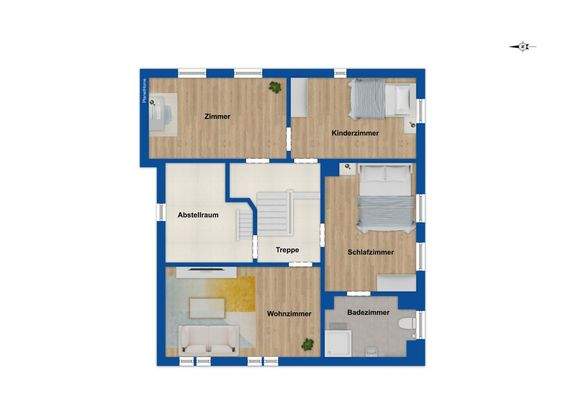 Grundriss Obergeschoss