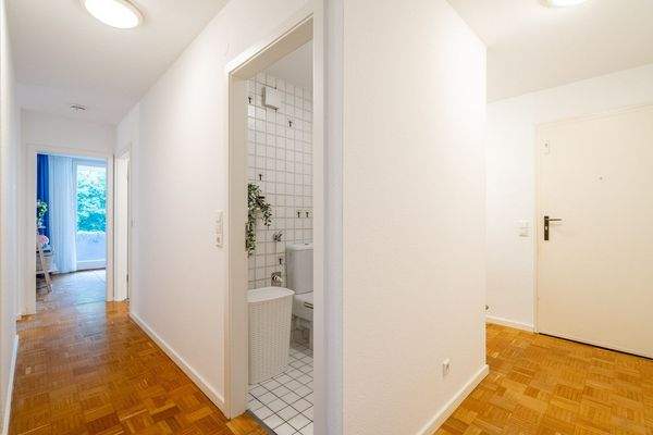 WG-tauglicher Wohnungsflur