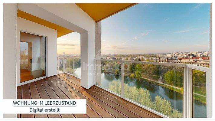 Wohnung im Leerzustand
