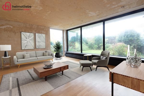 Wohnzimmer möbliert