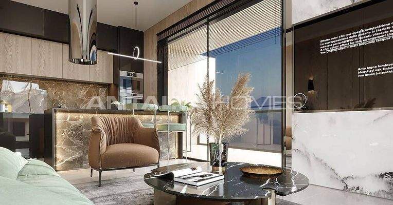 Stylish Apartments in a Popular Project in Alanya Tosmur