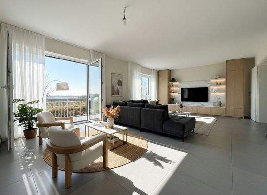 Wohnbereich virtuelles Homestaging