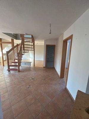 Innentreppe zum Dachspitz