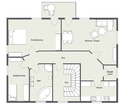 Grundriss Dachgeschoss